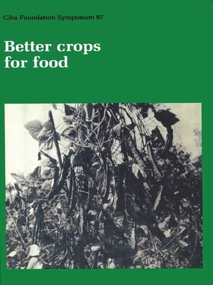cover image of Better Crops for Food